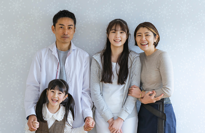 40代女性 子育て家族